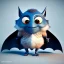 Placeholder: Little bat with wings and fangs, cute pixar character, digital painting, studio lighting, unreal engine, octane render