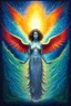 Placeholder: divine ecstasy; surreal optical art