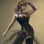 Placeholder: steampunk dancer posing