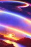 Placeholder: intergalactic very beautiful ufo rainbow futurist