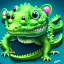 Placeholder: happy cute baby crocodile