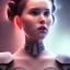 Placeholder: Short Beard Dj Headphones Christian Boshell cinematic photorealistic futuristic Star Wars princess leia style, hints of michelangelo, intricate detail, sci-fi, volumetric lighting