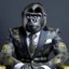 Placeholder: gorilla wearing a very fancy suit