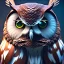 Placeholder: Owl, shallow depth of field, macro lens, unreal engine 5, ultra detailed, light fur highly detail, ultra realistic