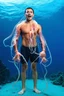 Placeholder: a man with jellyfish tentacles instead of legs