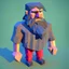 Placeholder: low poly lumberjack