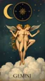 Placeholder: Bosch painting style , Zodiac signs pictures of Gemini