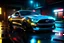Placeholder: ford mustang Masterpiece photo, city streets, raining, ultra detailed,high octane render, unreal engine, volumetric fog, synthwave, neon signs, realistic lighting,, beautiful, epic lighting, photorealistic, HDR,
