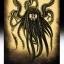 Placeholder: Cthulhu as a Russian Orthodox with vampire fangs and claws