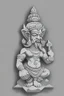 Placeholder: Hindu god Brahma，cute,sticker,Adobe Illustrator,grayscale,3D vector art,hand drawn, digital ,low-poly, retro aesthetic,Greek god with medium aesthetic theme, illustration, highly detailed, simple, smooth, clean vector, no jagged lines, smooth,