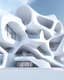 Placeholder: Casa geométrica en proporción aurea, estilo Zaha Hadid, calidad ultra, hiper realista, hiperdetallada, 3D 8K