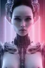 Placeholder: cyberpunk, head, women, portrai, cry, tron, cyborg, robot, cyborg, white hair, seven , perfekt, real, dream, hr giger