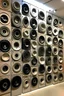 Placeholder: wall made of speakers picasso style