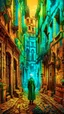 Placeholder: Old city ,minimalism, minimalist surreal surrounding background, surreal lonely depth,deep soul spirit,fantasy surreal geometry,flat,utopia,album art,cover art,album cover,cinematic,8k,epic movie still,sharp focus,by Gustav Klimt,pascal blanche,rutkowski,repin,artstation hyperrealism painting concept art of detailed character,design matte painting,leaf