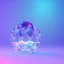 Placeholder: transparent crystal rose, crystallized,Holographic Simulation,elemental overflowing cinema lighting, cinema 4d, octane render, 3d render, incrate detailed,fantasy art, photo realistic, shinening light,moonstone crystal bird, iresendent, shine, epic