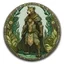 Placeholder: young human circle of the stars druid in scale armor token