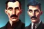 Placeholder: Portrait of Nikola Tesla by Jake Bartok