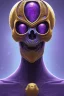 Placeholder: purple African alien, cracks in the head, evil, Asian eyes, weapons, blood, 8k, finely detailed, photo realistic, Boris Vallejo style turquoise skull head gold dragon space alien rain skeleton silver helmet golden space suit space ships