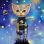 Placeholder: Space cat