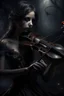 Placeholder: dark Violinist, fantasy