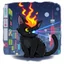 Placeholder: Cats hair emo flam , Lazer eye , Tokyo city night view wallpaper , cartoon