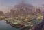 Placeholder: A new orleans style port city on a river delta