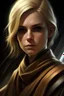 Placeholder: Sci fi Blonde female jedi woman portrait