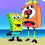 Placeholder: SPONGEBOB SQUAREPANTS KISSING PATRICK STAR