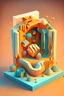 Placeholder: host ilustration 3d