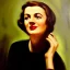 Placeholder: oil portrait of Wendy (Anthony Devas, 1950) 4k