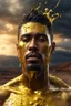 Placeholder: A hyper-realistic photo, beautiful face man ,natural body disintegrating into gold dripping ink and slime::1 ink dropping in water, molten lava, closed eyes 4 hyperrealism, intricate and ultra-realistic details, cinematic dramatic light, cinematic film,Otherworldly dramatic stormy sky and empty desert in the background 64K, hyperrealistic, vivid colors, , 4K ultra detail, , real photo, Realistic Elements, Captured In Infinite Ultra-High-Definition Image Quality And Rendering, Hyperrealism,