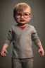 Placeholder: Dahmer toddler, full body, angry, bokeh, hyper realistic