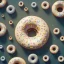 Placeholder: 100mm photo of isometric floating donut in the sky, surreal donut with sprinkles, intricate, high detail, behance, microworlds smooth, macro sharp focus, centered