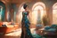 Placeholder: brunette woman standing in an elegant living room in a beautiful peacock feather dress in sunshine Weight:1 8k resolution concept art by Greg Rutkowski dynamic lighting hyperdetailed intricately detailed Splash art trending on Artstation triadic colors Unreal Engine 5 volumetric lighting Alphonse Mucha WLOP Jordan Grimmer orange and teal Weight:0.9