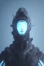 Placeholder: All Black dartvader soldier, ghost, wearing high tech mask, white smoke, dark, rage, sorrow, high definition, ultra 8 k, volumetric lighting, blue fire, fog