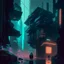 Placeholder: cyberpunk city