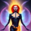 Placeholder: Dark Phoenix, X-Men , Jean Gray. hyperfantastic,hyperscifi,unreal engine,3D,best colours,deep purple . fire theme .blue neon smoke.cinamatic,full cinematic lights.beautiful body and hands details,beautiful face details,8k,hyperdetails.by alan parker.ann dittman