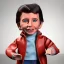 Placeholder: Fonzie toy doll 1977 realistic full body