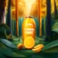 Placeholder: Social Media Design for a For fanta orange juice in the orange forest