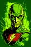 Placeholder: Reverse flash green