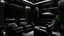 Placeholder: black themed home cinema room, recliners, ambient lighting, warm environment