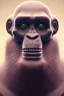 Placeholder: ape alien, head,8 eyes, evil, 8k, with hairs, finely detailed, photo realistic