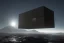 Placeholder: black cube