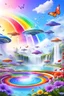 Placeholder: colors, very beautiful, flowers garden,rainbow, cité très futuriste ultra moderne, ufos rainbow, ufos fleet, intergalactic, birds, butterfly, cascades, falls