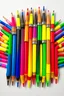 Placeholder: The logo consists of a set of colored pens embedded in a child's