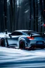 Placeholder: gtr nismo drifting on the snow