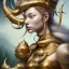 Placeholder: Sango fantasy, fantasy magic, intricate, sharp focus, illustration, highly detailed, digital painting, concept art, matte, art germ and Paul Lewin and Kehinde Wiley, masterpiece silver elephant head bronze Buddha Asian African girl nice breast Hawaiian hair turquoise golden waves