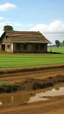 Placeholder: mud house s, farm land