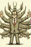 Placeholder: a boss with 8 arms and 4 eyes