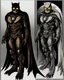 Placeholder: Owlman imágen lineal colorida